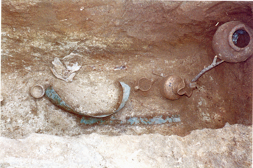La tomba n. 58 di Serra di Marco di Castel Baronia