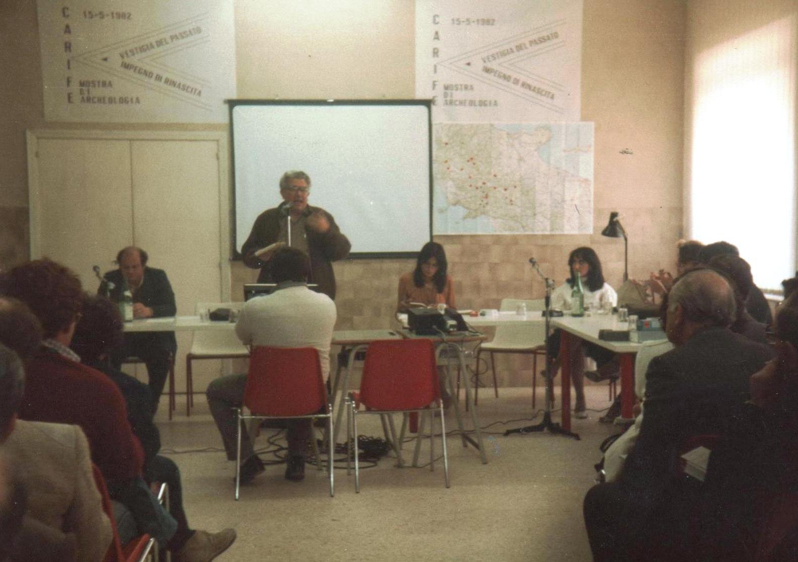L’intervento del Prof. Ettore Lepore in occasione della mostra di Carife