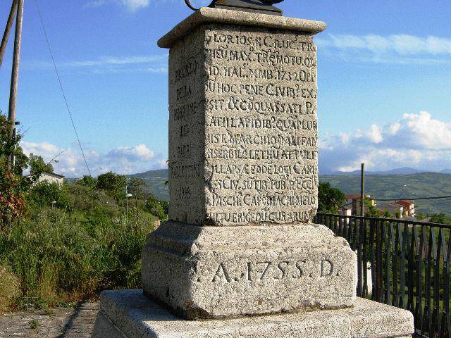 IL MONUMENTO/TROFEO DELLA SANTA CROCE ERETTO NELL’ANNO DEL SIGNORE 1755