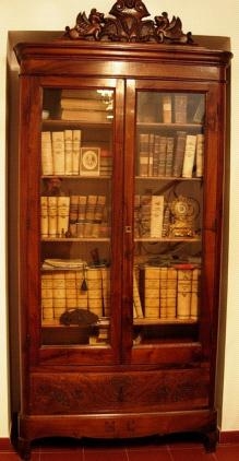 L’armadio/libreria  dell’Avv.to Michele Contardi