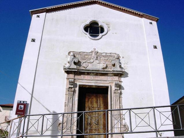 La facciata del Convento restaurato